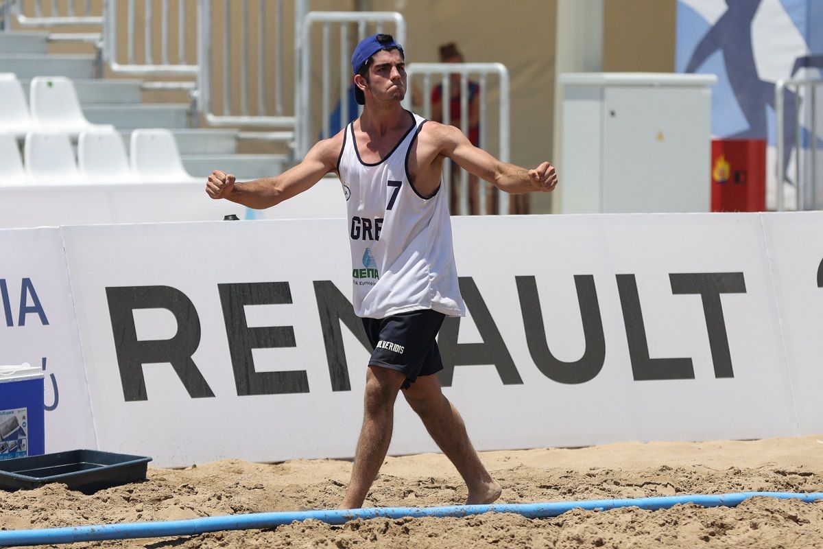 GiorgosToulkeridis (Greece): "What I like most in beach handball is that it’s a crazy game"