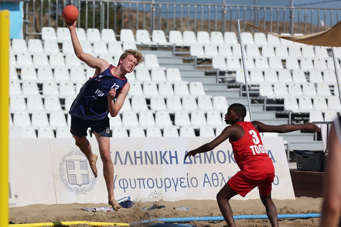 Ian Hodgson: "Who doesn't want to play beach handball on a Greek island?